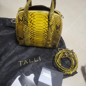 talli 탈리 파이톤 토드앤크로스 뱀피가방 새제품급 판매