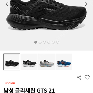 브룩스 글리세린 gts21 미디엄 255사이즈팝니다