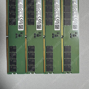 삼성 ddr5-4800 32기가 4개 각8만 일괄30만