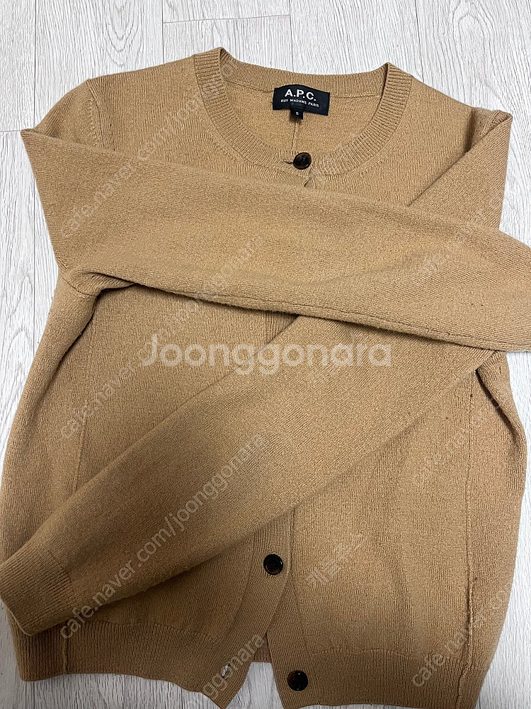 국문택 정품 APC 아페쎄 빅토리아 캐시미어 가디건 s...--9
