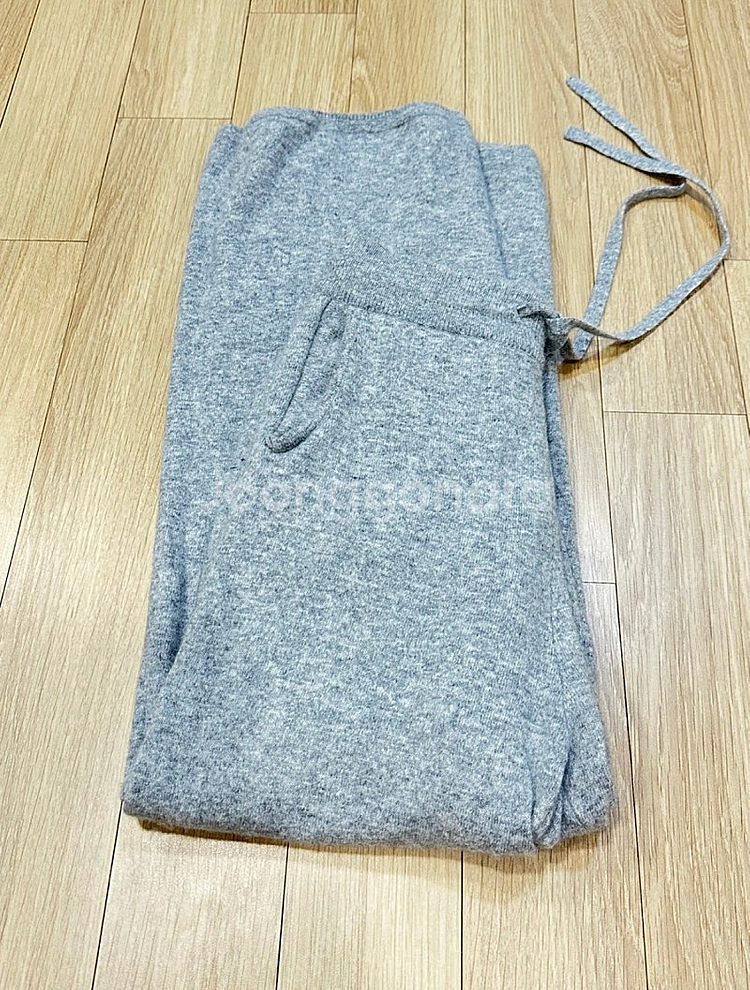 르플레인 니트팬츠 숏--0