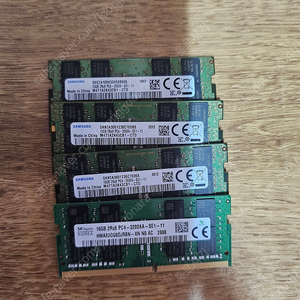 노트북램 DDR4 PC4 16GB 판매합니다.