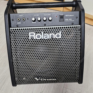 롤랜드 Roland 로랜드 80와트 전자드럼 앰프 PM-100 PM100