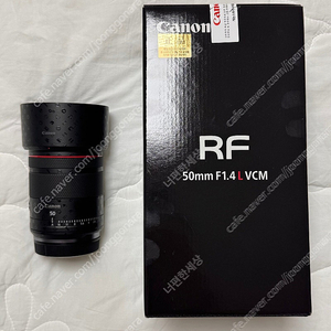 캐논 RF50mm f1.4L vcm 팝니다.