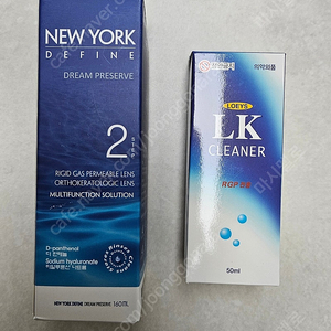 뉴욕디파인 렌즈세척액 160ml , LK 클리너 50ml