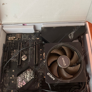 라이젠2700x asus rog strix b450-f 보드시퓨 팝니다