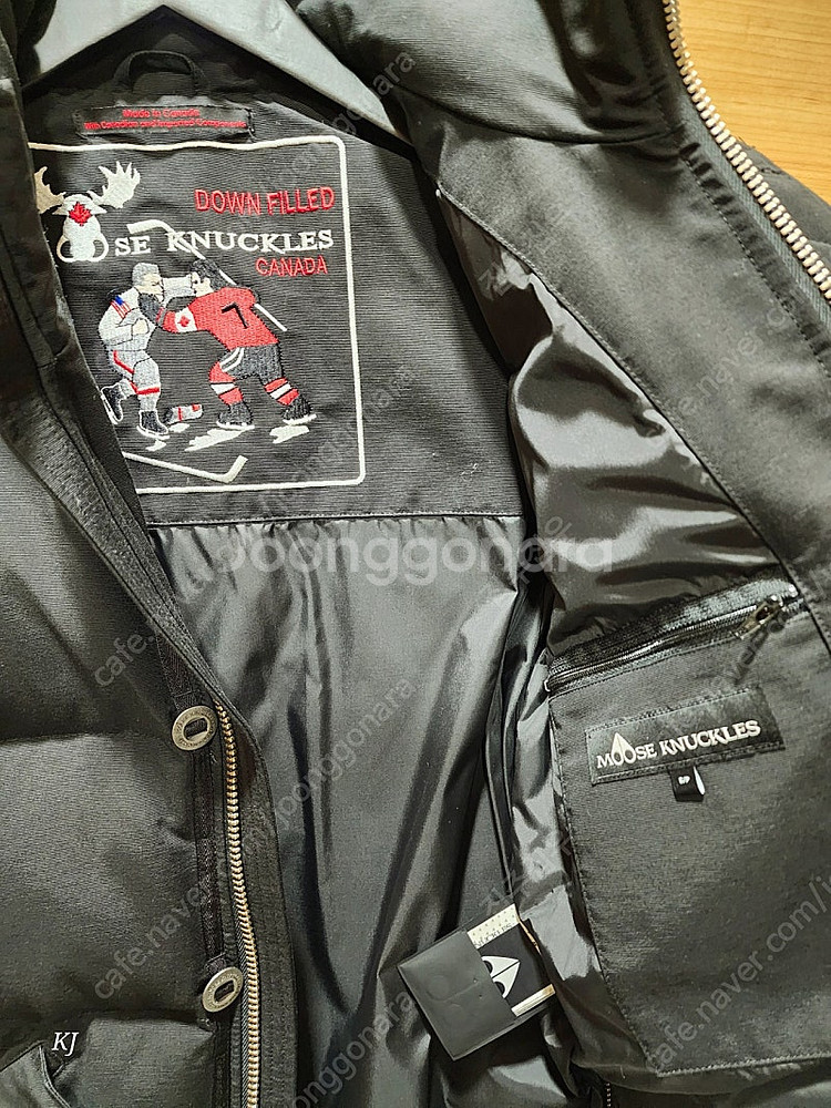 무스너클 쓰리쿼터 패딩 팜--3