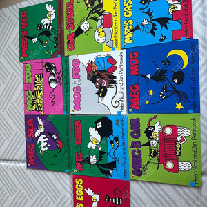 잠수네 책정리 그림책 j3 매그앤모그9권+cd /meg and mog 가격인하