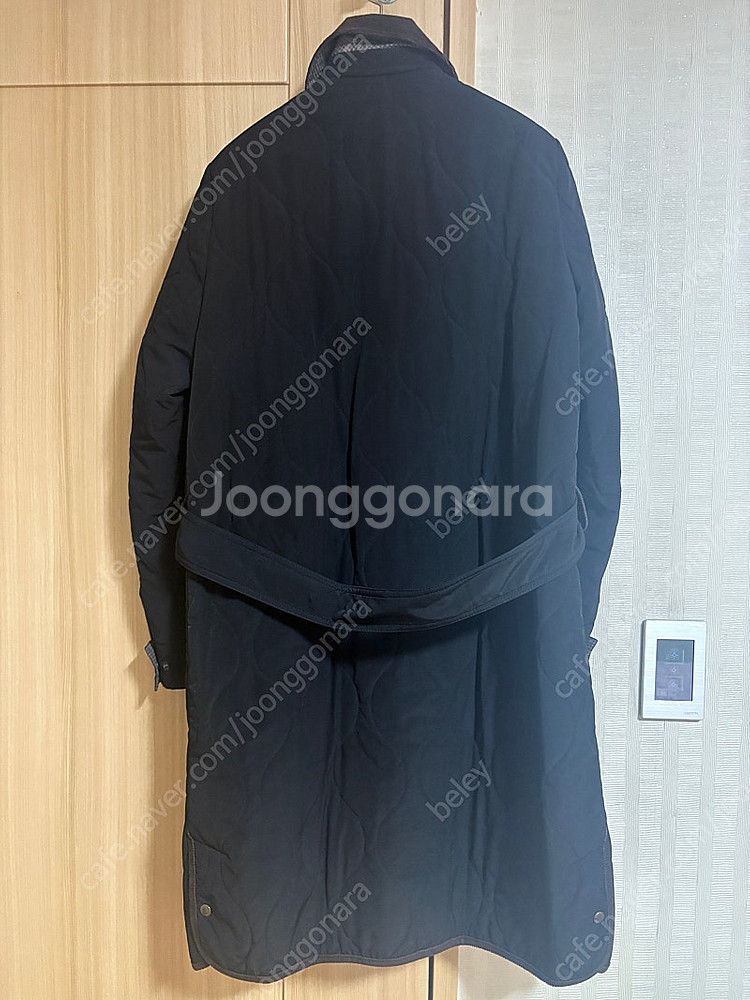 해지스 누빔 롱자켓--3