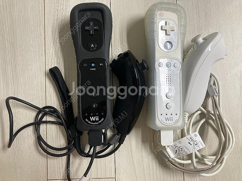 닌텐도 WII 정품 모션플러스 위모컨 눈차크--0