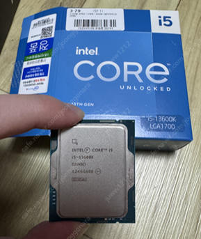 인텔 i5 13600K CPU 판매--3