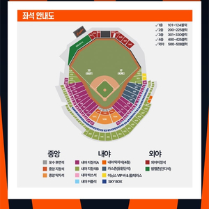 3/30 일 한화vs기아 대전 응원석 106구역 31열 2연석