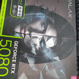 GALAX RTX5080 BLACK OC D7 16GB 미개봉