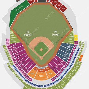 3/29, 3/30 기아타이거즈 한화이글스 3루 응원석 통로석