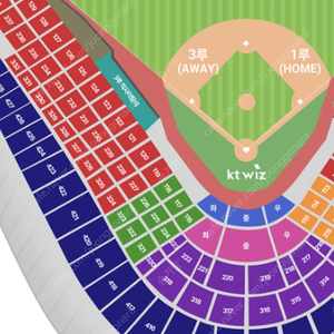 3/23오늘 한화 vs KT 3루 이글스 응원지정석 초명당 123블록 2연석 4연석