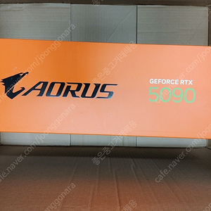 기가바이트 RTX 5090 어로스 마스터  AORUS MASTER 미개봉 팝니다