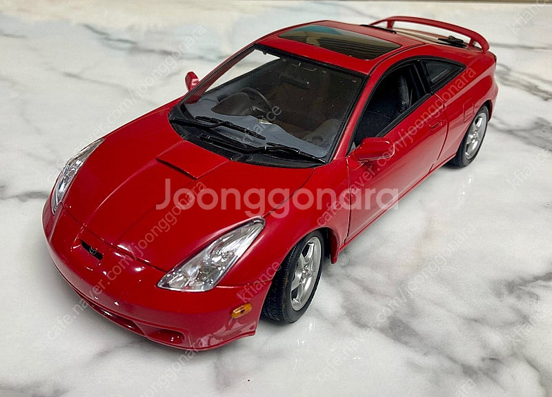 오토아트 1/18 다이캐스트 도요타 셀리카 GTs 레드...--0