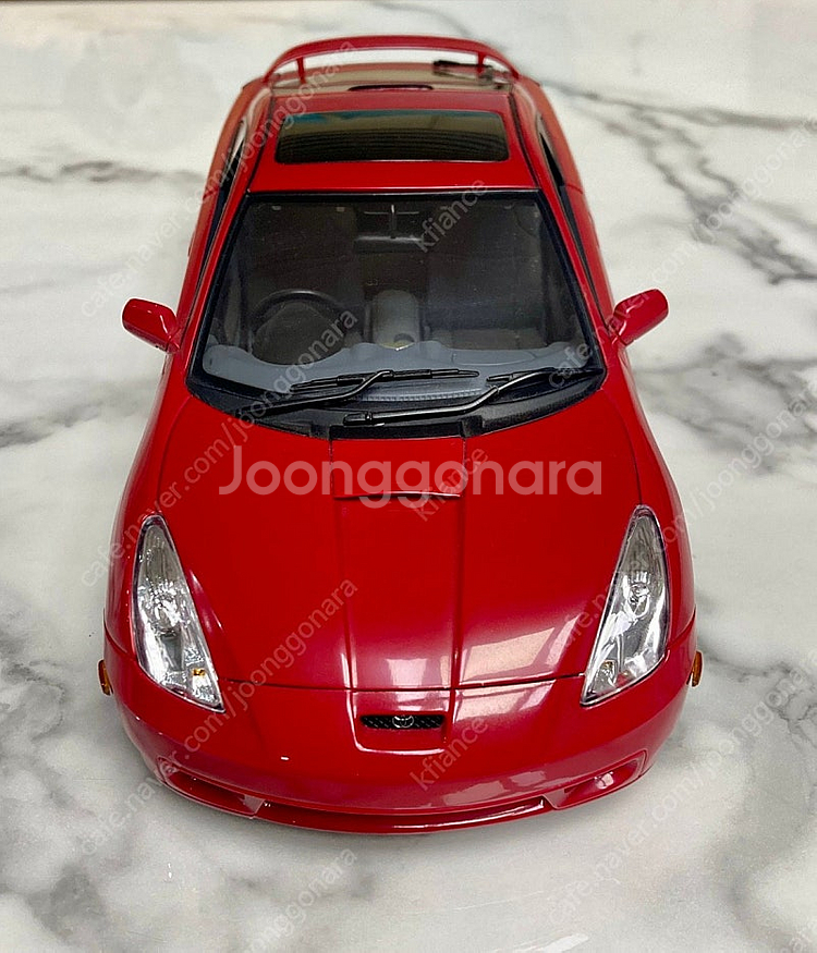오토아트 1/18 다이캐스트 도요타 셀리카 GTs 레드...--2