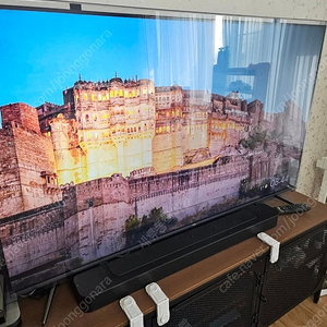 TCL 55인치 스마트TV + 이케아 피엘보 TV장