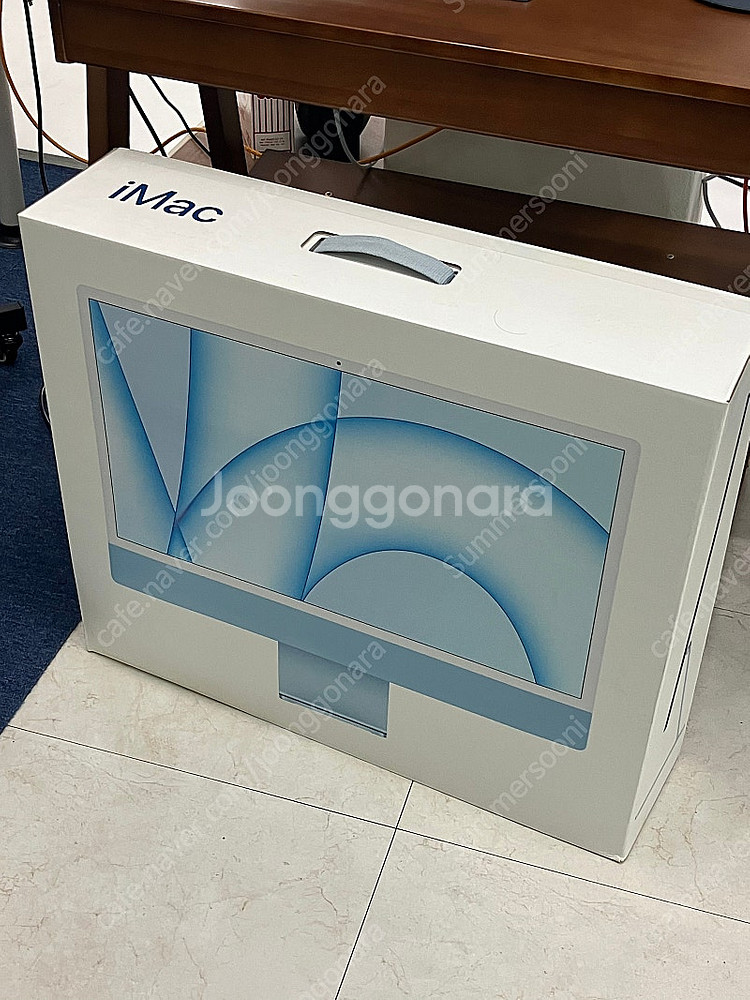 아이맥 m1 블루 256 8G 팝니다--3