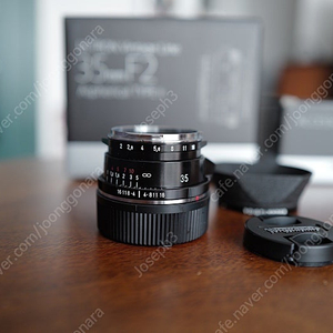 보이그랜더 울트론 빈티지라인 35mm F2 ASP Type II 블랙 / LH-12 렌즈후드