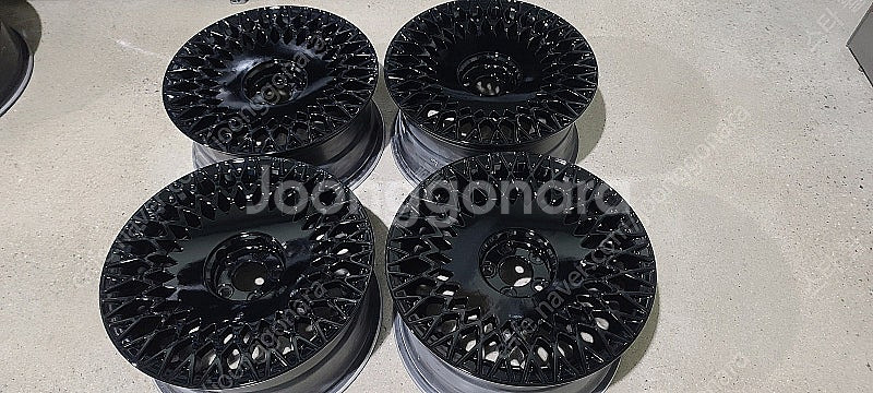 제네시스 g90 불판 벌집휠 블랙유광 19인치 순정휠 ...--0