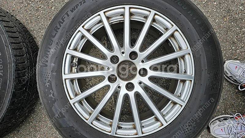 16인치 W205 C클래스 순정휠 팝니다.--3