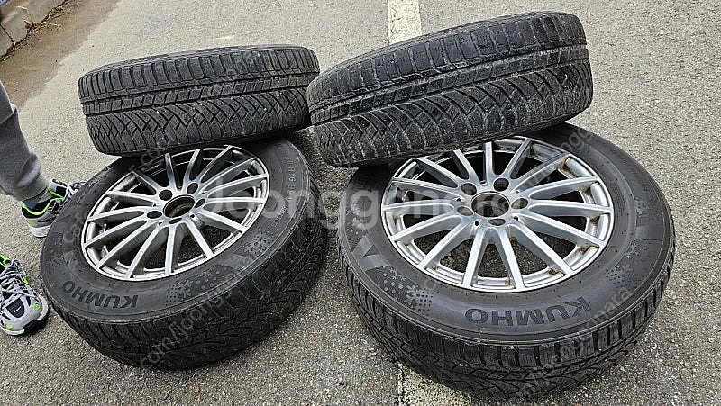 16인치 W205 C클래스 순정휠 팝니다.--4