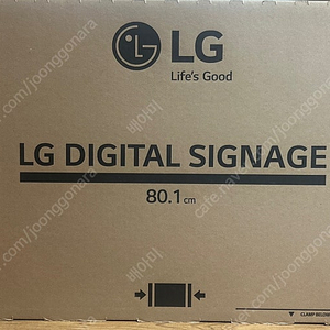 LG 32인치 사이니지 (32SM5J-B) 새제품