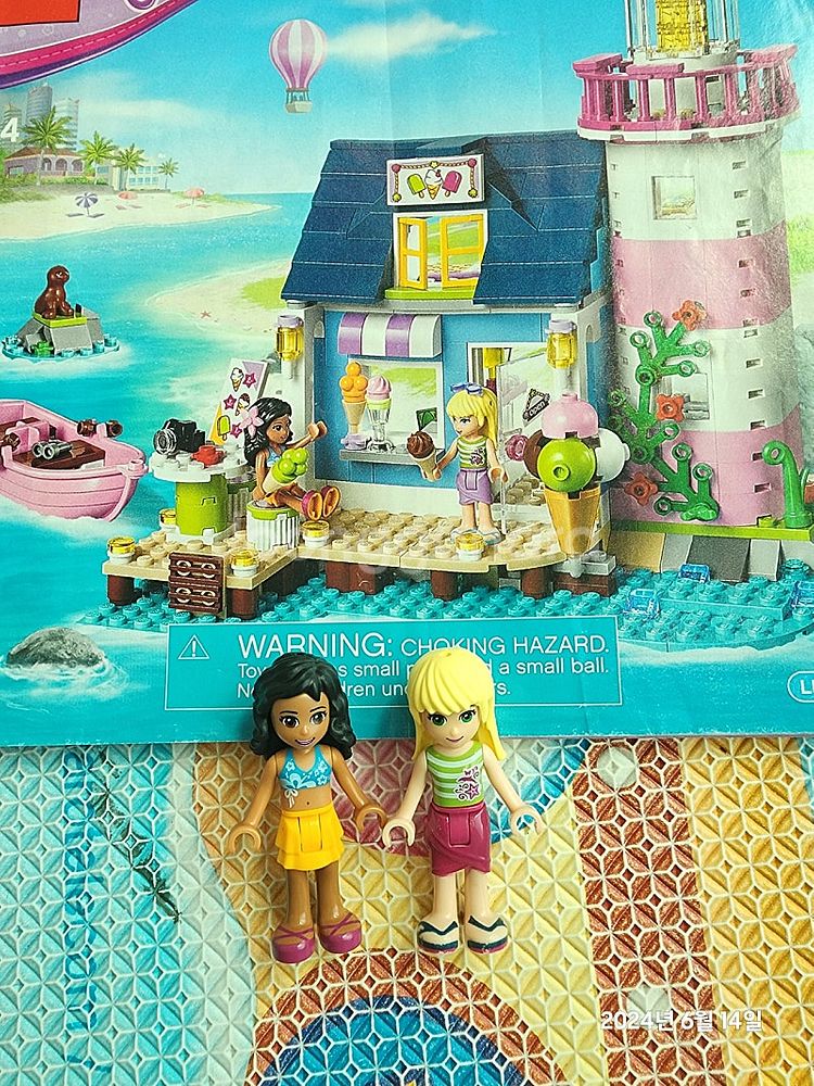 레고프렌즈41094 하트레이크등대--2