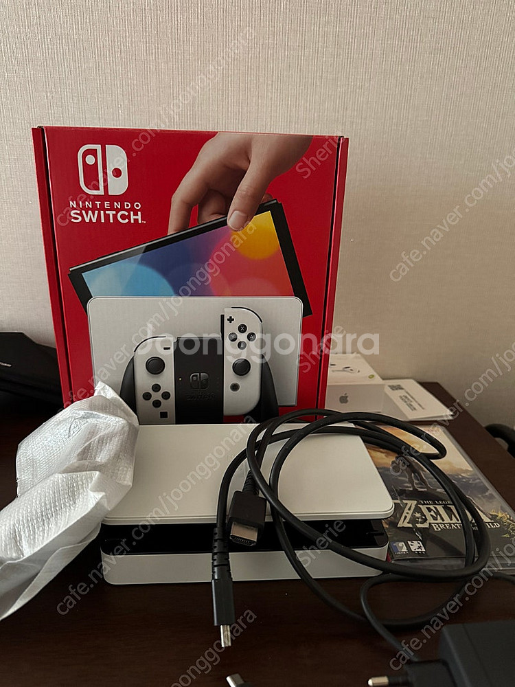 닌텐도 스위치 oled + 야숨--0
