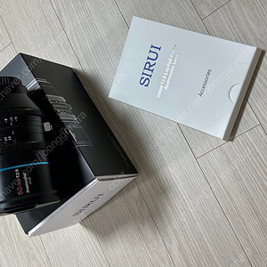 시루이 풀프레임 아나모픽 렌즈 sony mount 50mm