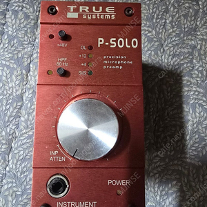 True Systems P-solo 피솔로 마이크 프리앰프