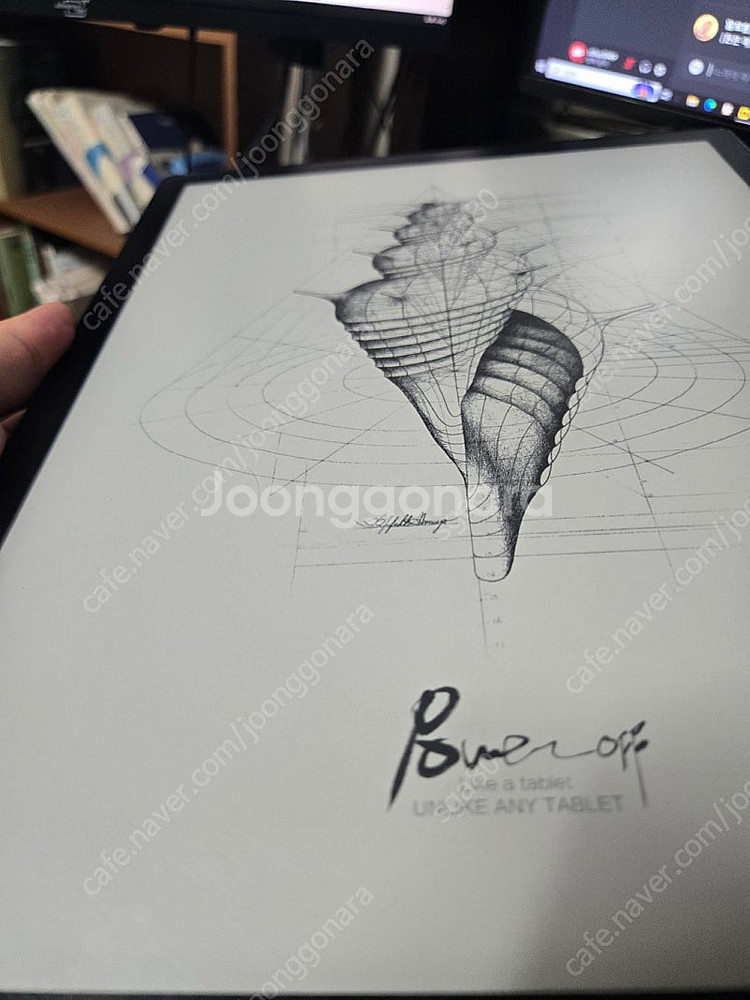 오닉스 맥스 루미1 팝니다. 13.3인치 이북리더기--1