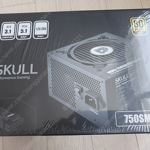 (미개봉) NEWZEN SKULL 750SM 모듈러 ATX3.0 80PLUS골드