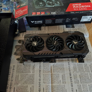 ASUS RX 6800 TUF 팝니다.