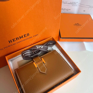 새상품급 hermes 에르메스 베안 카드지갑