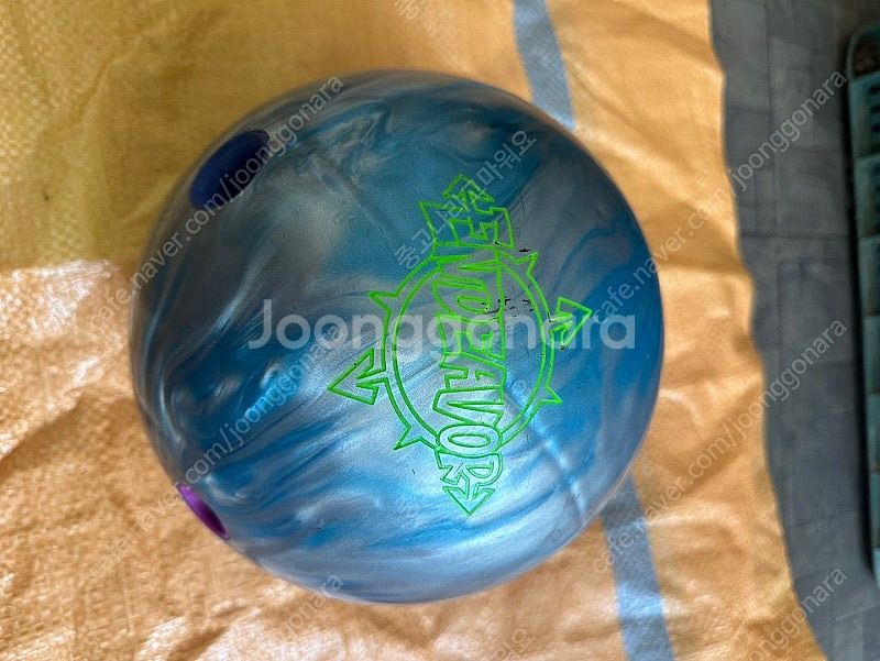 중고 볼링공 14파운드 14p--1