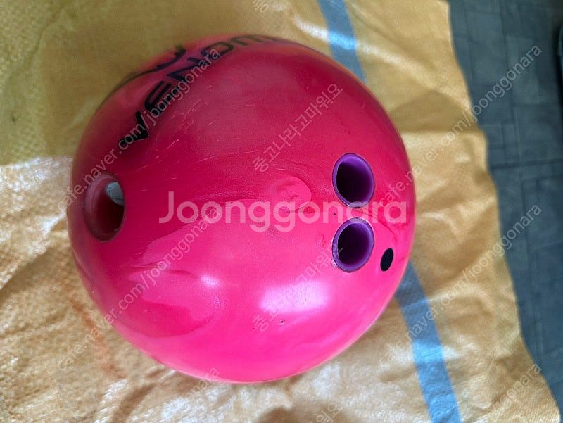 중고 볼링공 14파운드 14p--8