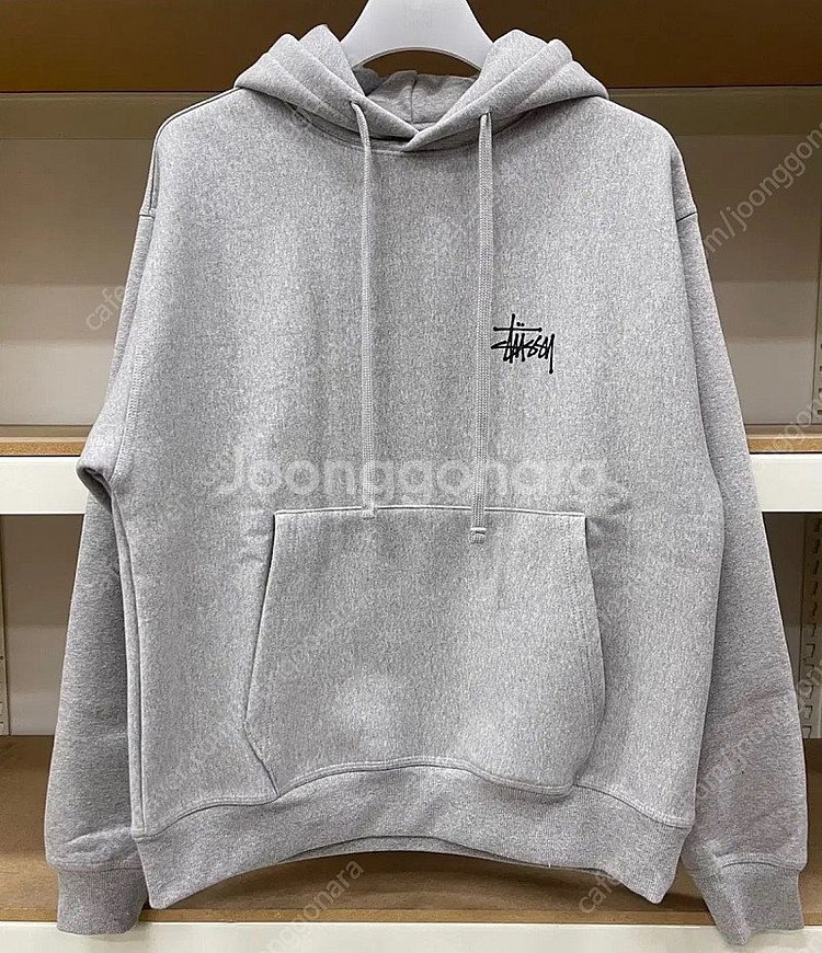 재고처리) 스투시 베이직 기모 후드티 3컬러--3