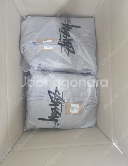 재고처리) 스투시 베이직 기모 후드티 3컬러--8