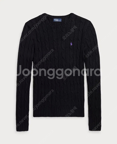 재고처리) 폴로 랄프로렌 여성 라운드 긴팔니트 5컬러--6