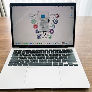 [판매] 상태 최상! 13형 MacBook Air - 실버 (16GB/512GB)