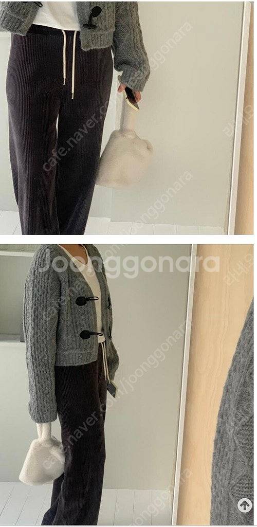 제시카무드 며느리바지(챠콜)- 새제품--1