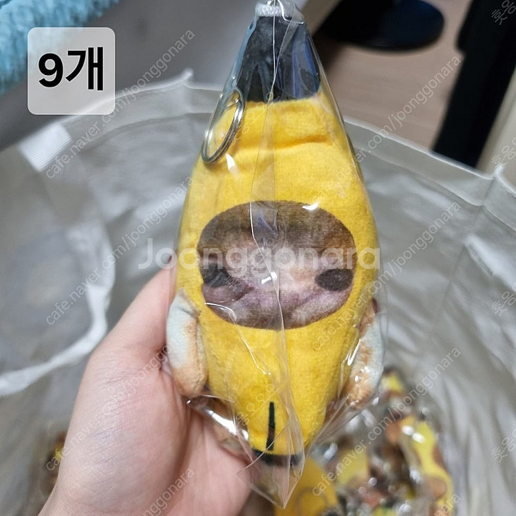 해피캣 바나나캣 뽑기 인형 키링 개당 1000--2