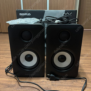 MiDiPLUS MI5 II 미디플러스 블루투스 5인치 모니터 스피커 블랙 20만원에 판매합니다