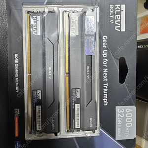 KLEVV Bolt V DDR5 6000mhz cl30 32GB (16GBx2) 램 팝니다