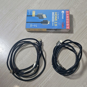 HDMI - mini HDMI 케이블 2개 - 5,000원