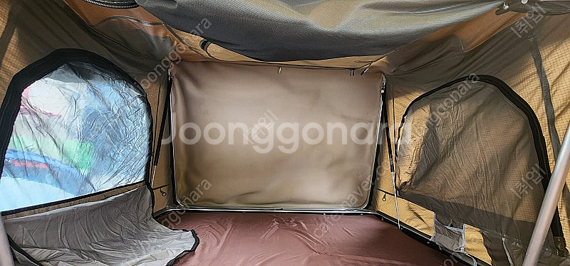 아베나키 루프탑 텐트 팝니다.(어닝, 타푸 포함)--7