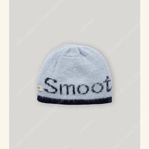 스무스무드 Roomie Logo Knit Hat Snow Blue 비니 블루 새상품 판매합니다 !